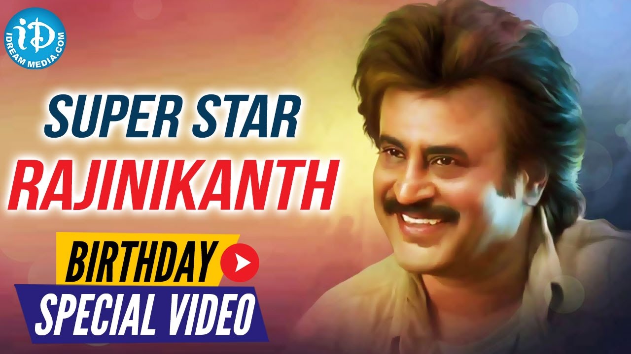 Rajinikanth-birthday - Rajinikanth Birthday Wishes , HD Wallpaper & Backgrounds