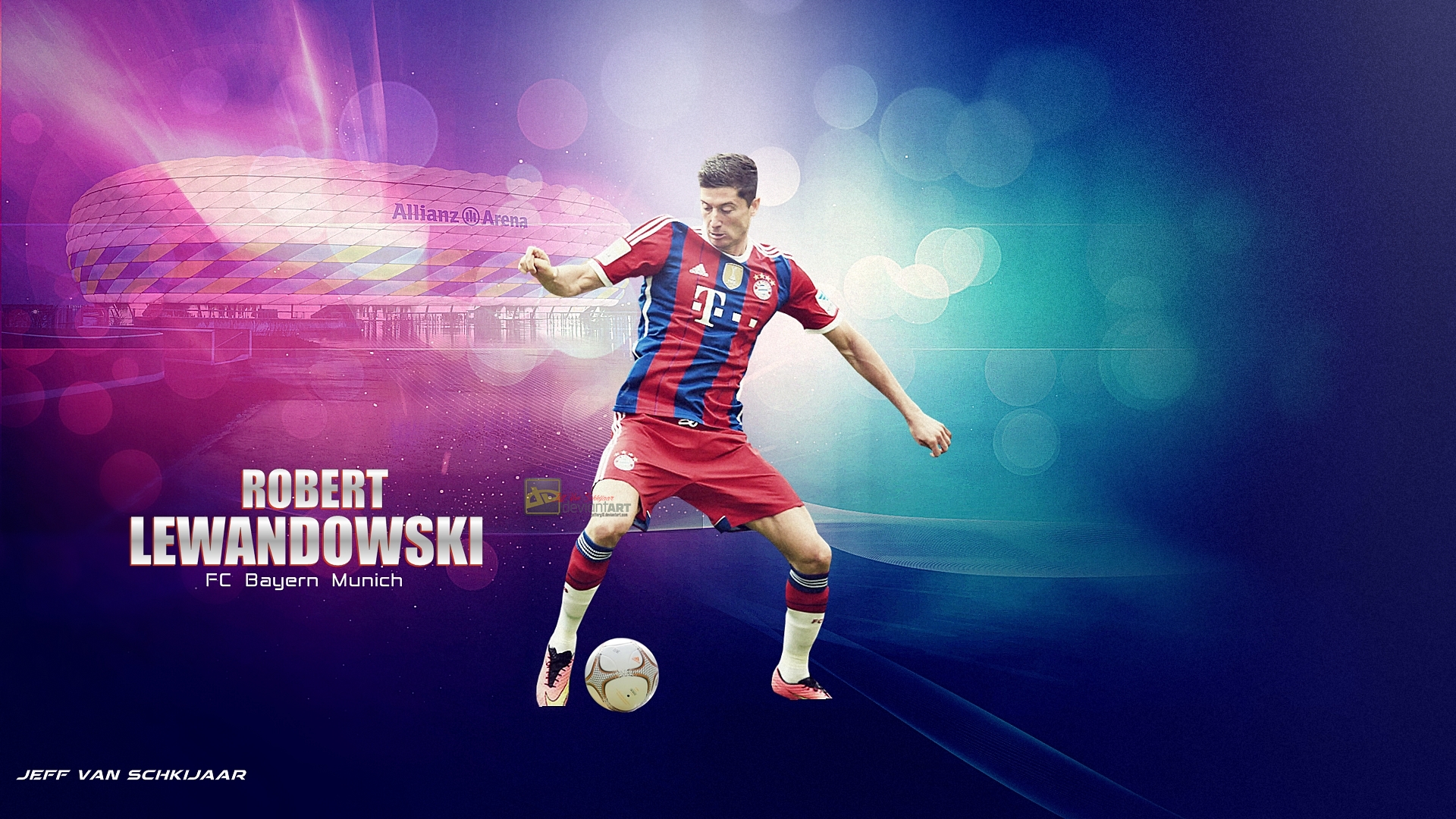 Robert Lewandowski Wallpapers - Robert Lewandowski Fc Bayern , HD Wallpaper & Backgrounds