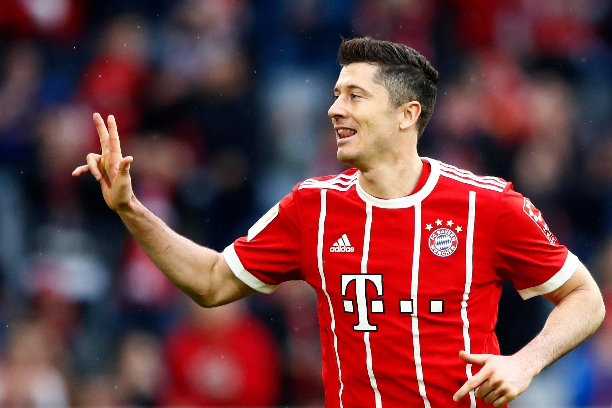 Wallpaper Lewandowski Bayern Munchen - Hd Football