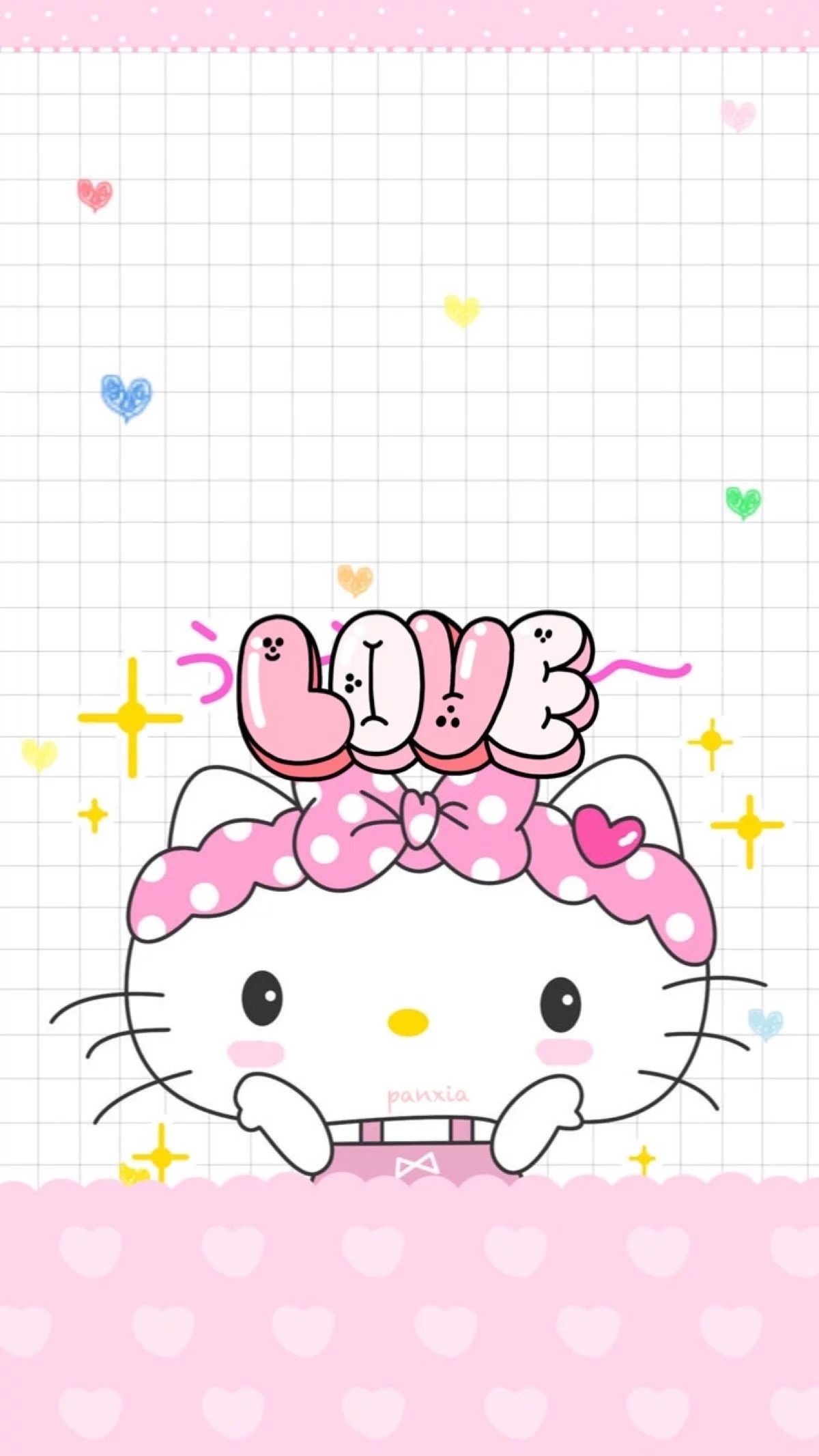 Sanrio Wallpaper, Hello Kitty Wallpaper, Love, Kpop, - Hello Kitty Kawaii Pink , HD Wallpaper & Backgrounds