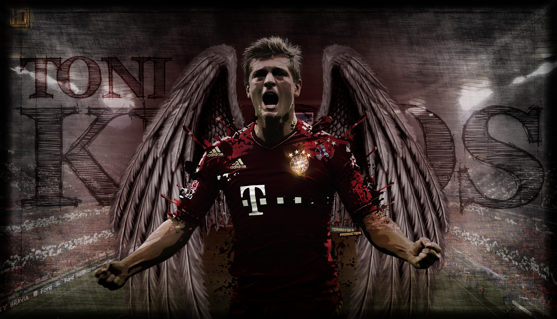 The German Beast - Toni Kroos Bayern Wallpaper Hd , HD Wallpaper & Backgrounds