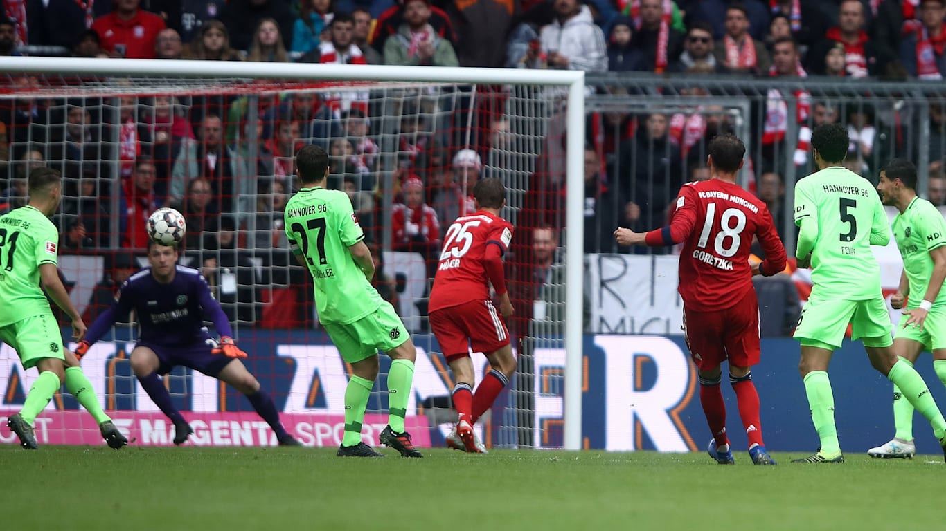 The Best Images From Bayern's Match At Home To Hannover - Score A Goal , HD Wallpaper & Backgrounds