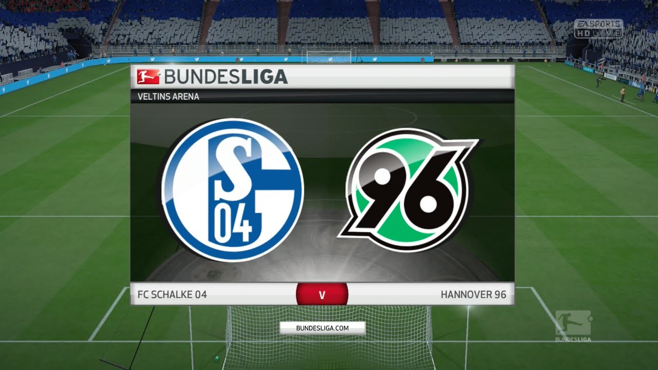 Fifa 16 Fc Schalke 04 Vs Hannover 96 Veltins Arena - Schalke 04 Vs Hoffenheim , HD Wallpaper & Backgrounds