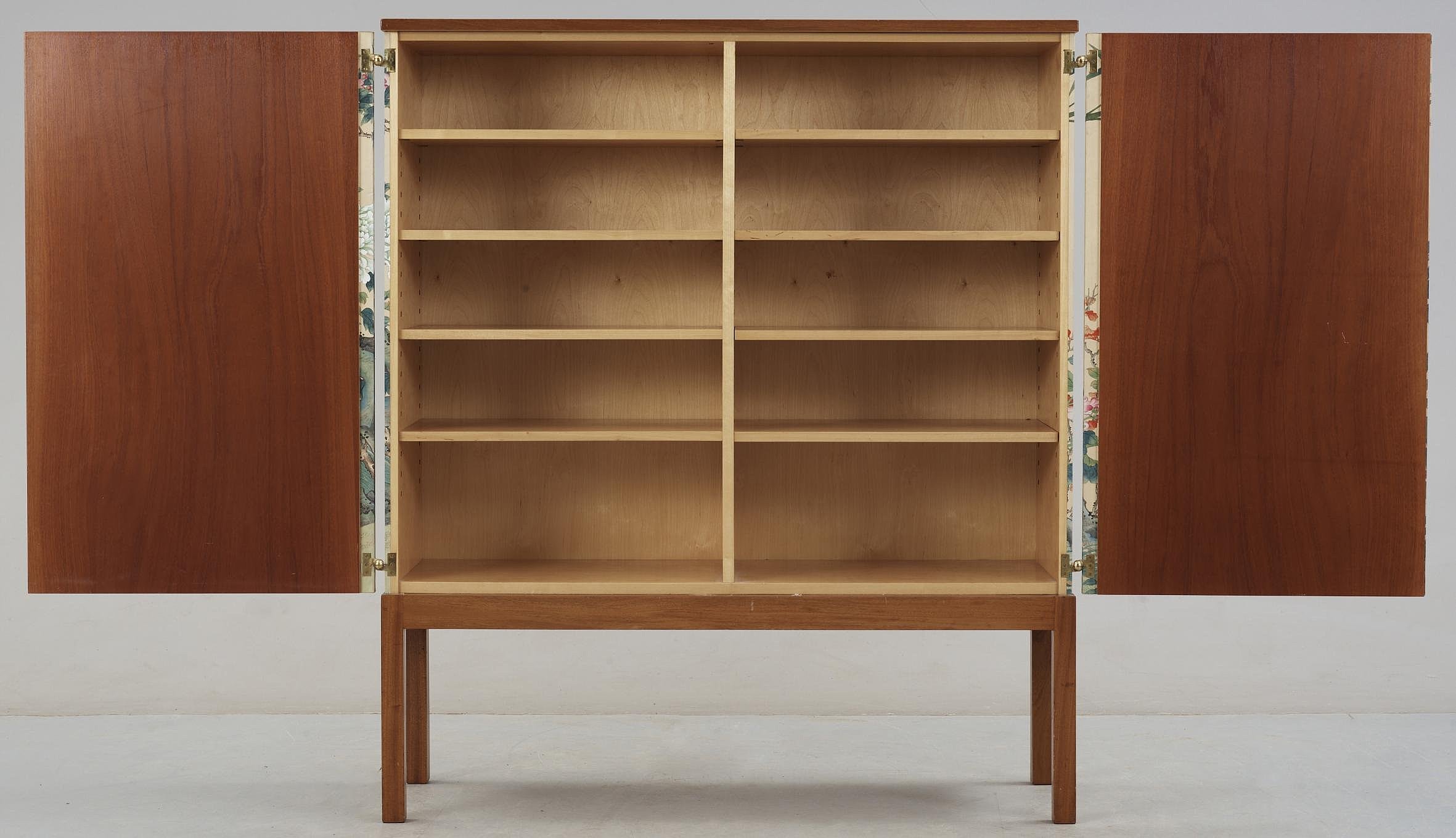 A Josef Frank Mahogany Cabinet, The Sides And Doors - Shelf , HD Wallpaper & Backgrounds