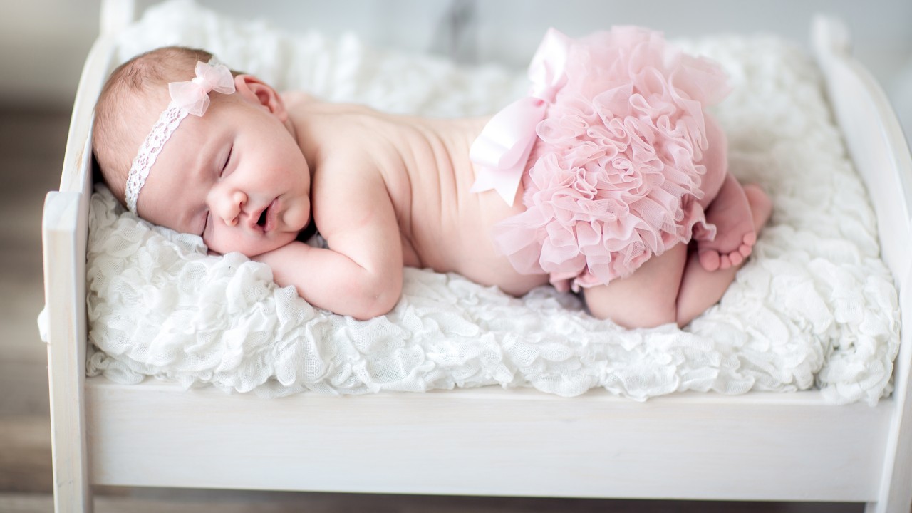 Cute / Newborn Baby Wallpaper - New Born Baby Girl , HD Wallpaper & Backgrounds