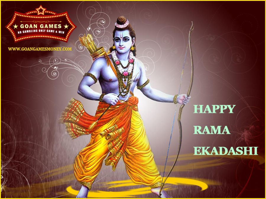 #goan #games Team Wishes All The Devotees A Very Happy - Shri Ram Photo Hd , HD Wallpaper & Backgrounds
