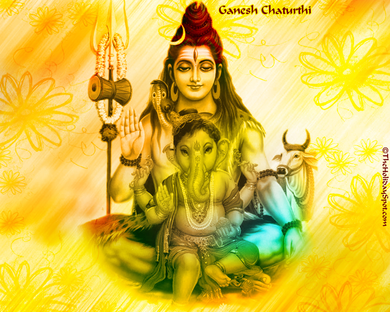 Wallpaper Of Lord Shiva And Lord Ganesha - Lord Vinayagar , HD Wallpaper & Backgrounds
