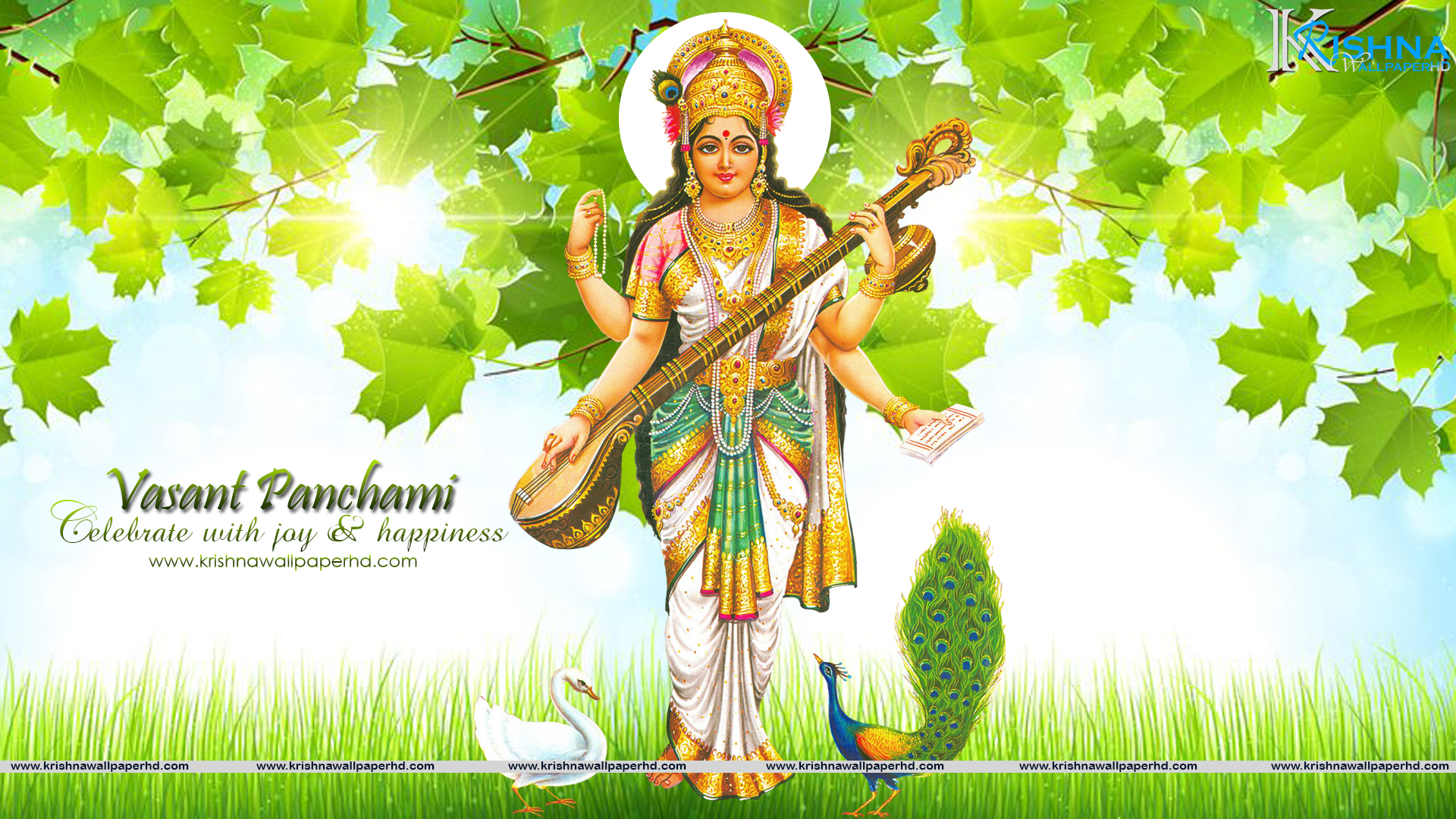 Free Download Basant Panchami Full Hd Wallpaper - Basant Panchami Wallpaper Hd , HD Wallpaper & Backgrounds
