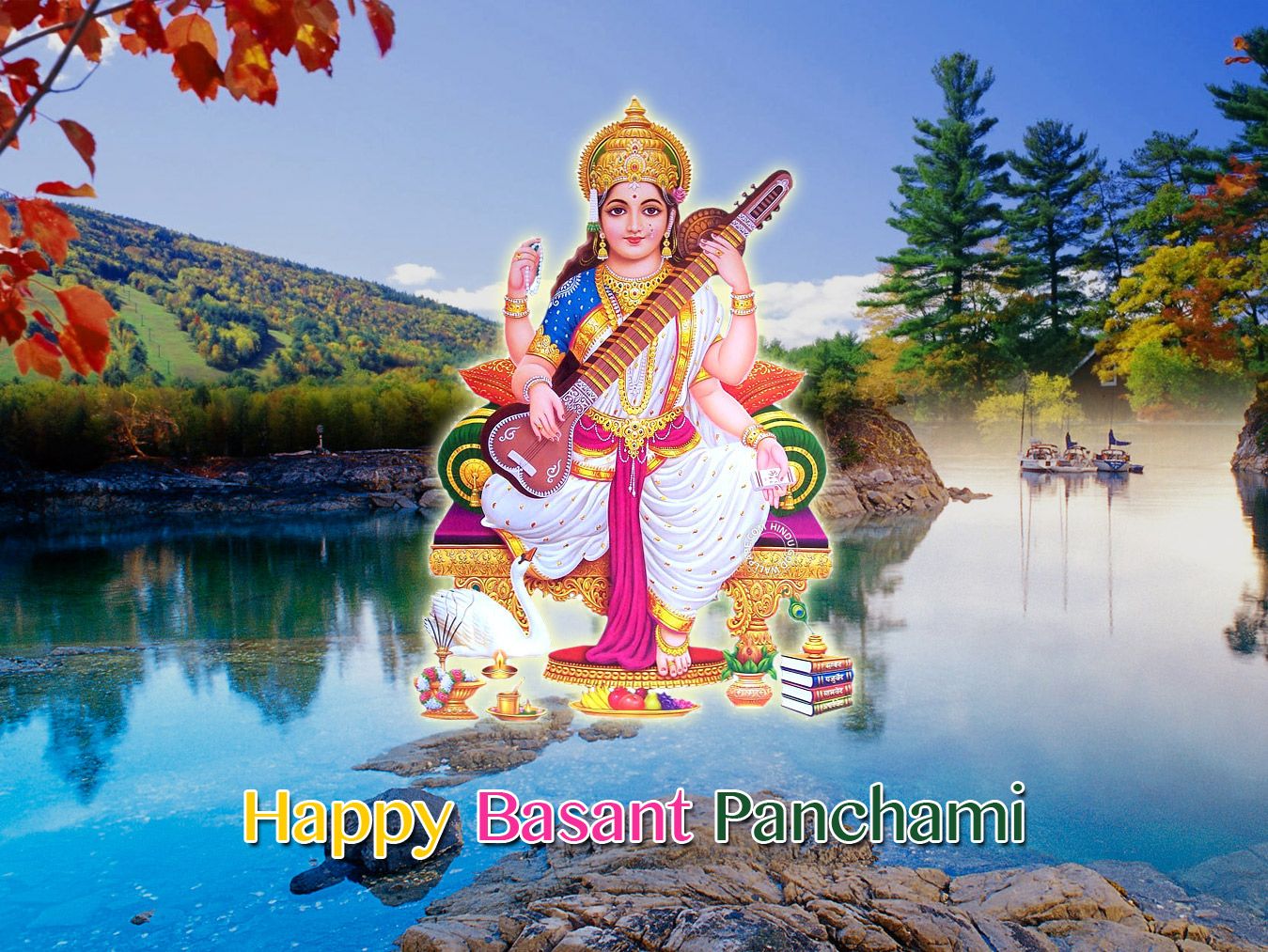 Happy Basant Panchami Greetings Wallpaper - Beautiful Nature Hd Wallpapers Free Download , HD Wallpaper & Backgrounds
