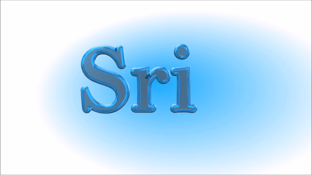 Sri Name - Calligraphy , HD Wallpaper & Backgrounds