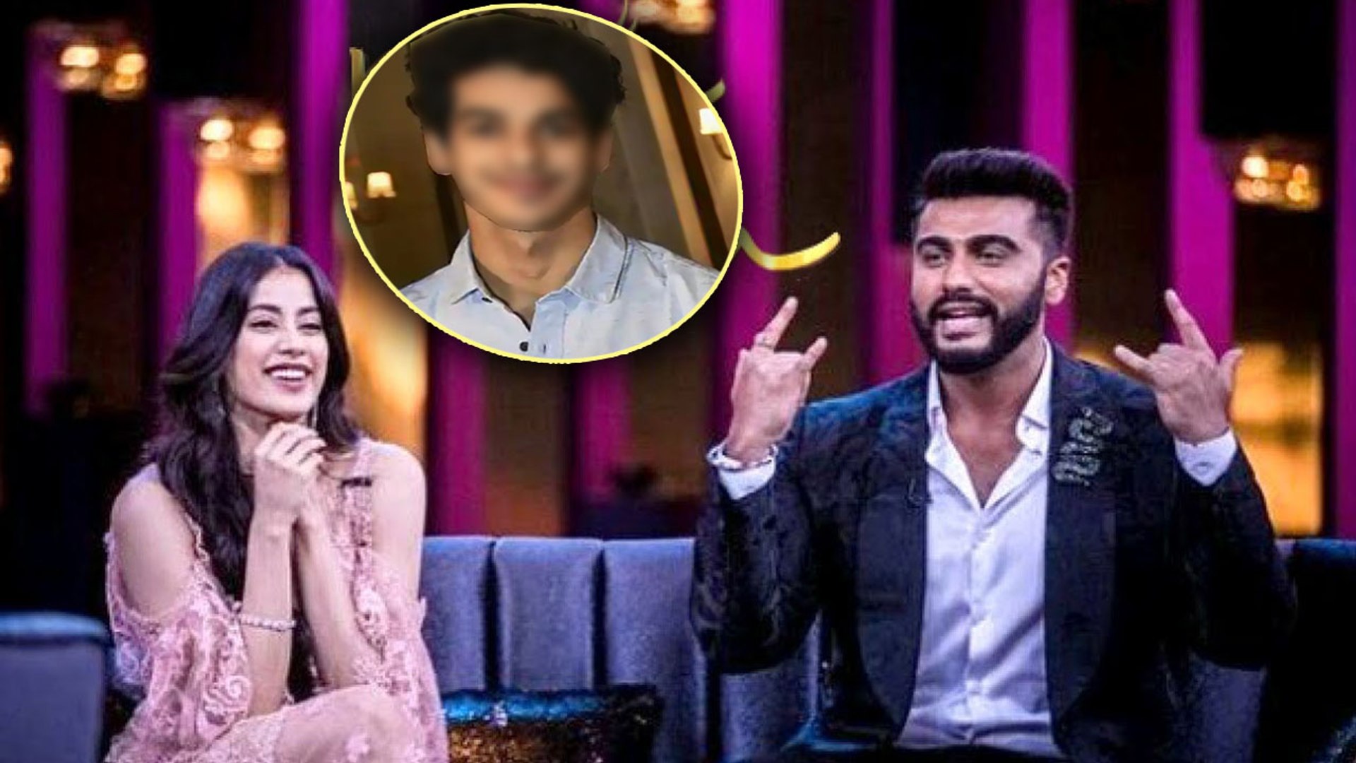 Arjun Kapoor Reveals Jhanvi Kapoor's Boyfriend Name - Jhanvi Kapoor Koffee With Karan , HD Wallpaper & Backgrounds