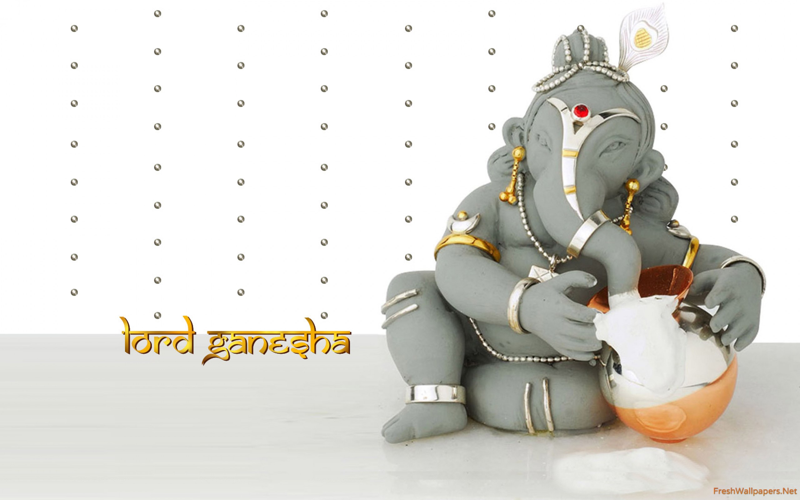 Cute Lord Ganesh Wallpaper - Good Morning God Images Hd Ganpati , HD Wallpaper & Backgrounds