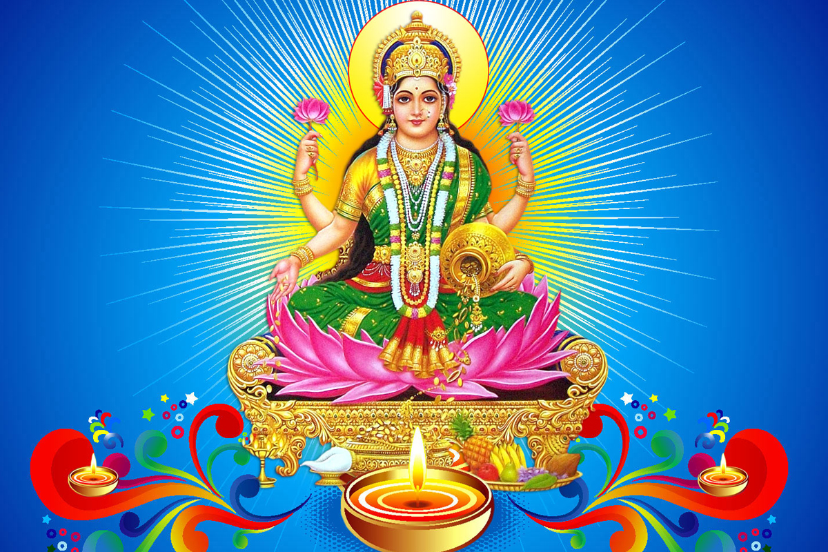 Varalakshmi Pooja Celebration And Contest - Maa Laxmi , HD Wallpaper & Backgrounds