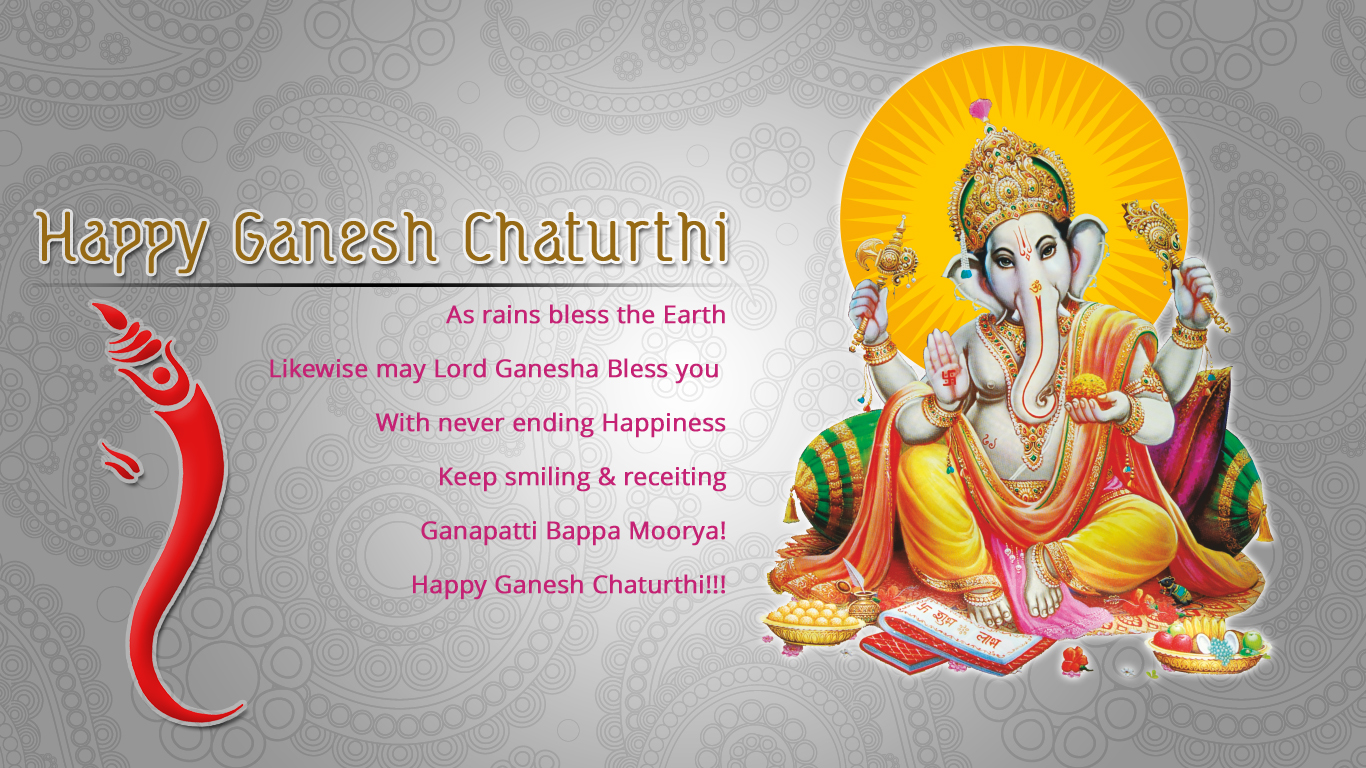 Ganesh Chaturthi Hd Images, Wallpapers - Happy Ganesh Chaturthi Images Hd Download , HD Wallpaper & Backgrounds