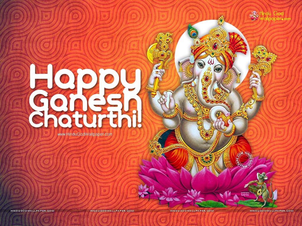 Happy Ganesh Chaturthi Wallpaper - Happy Ganesh Chaturthi 2018 , HD Wallpaper & Backgrounds
