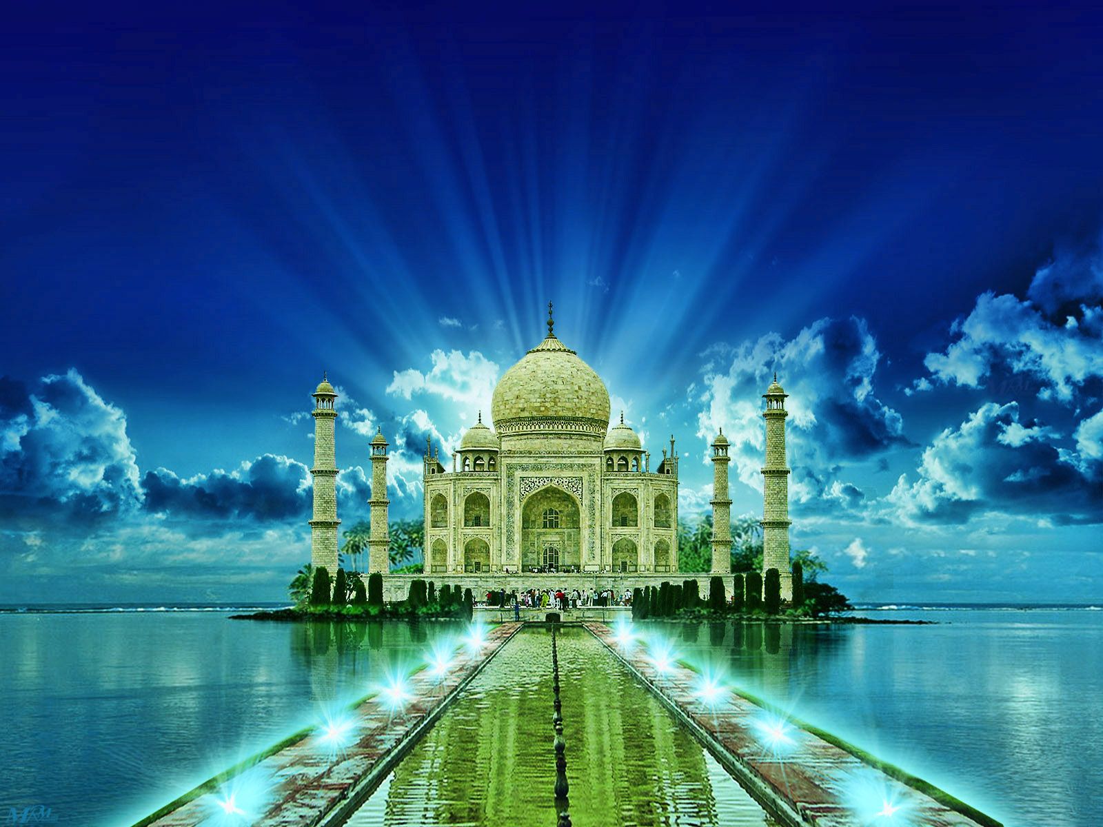 Download The Best Collection Of Attractive Taj Mahal - Taj Mahal , HD Wallpaper & Backgrounds