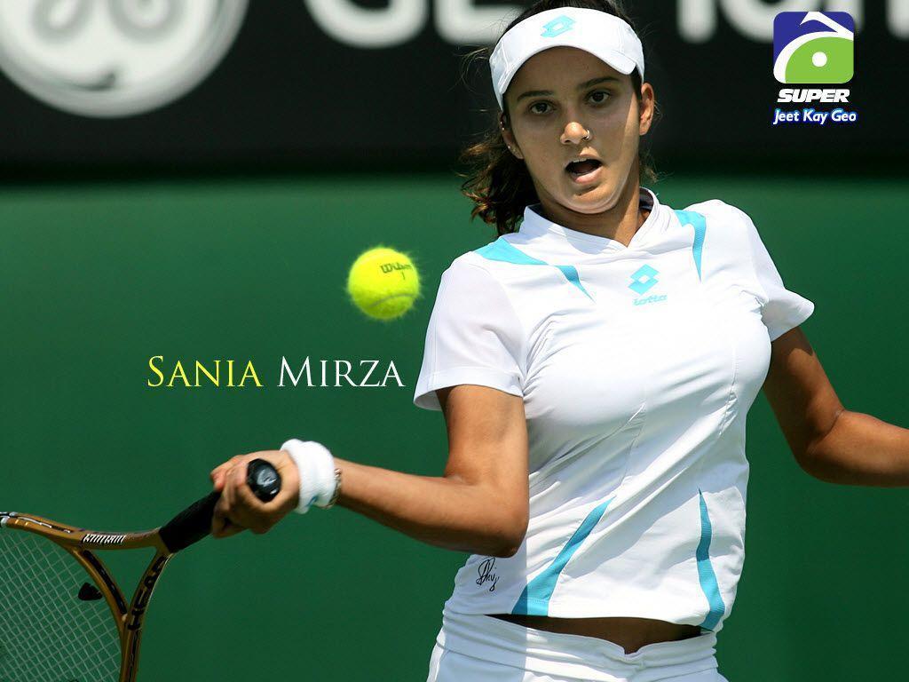 Tennis Star Sania Mirza Wallpapers - Sania Mirza Image Download , HD Wallpaper & Backgrounds