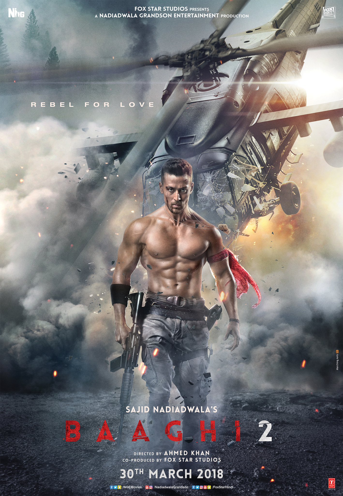Baaghi 2 First Poster , HD Wallpaper & Backgrounds