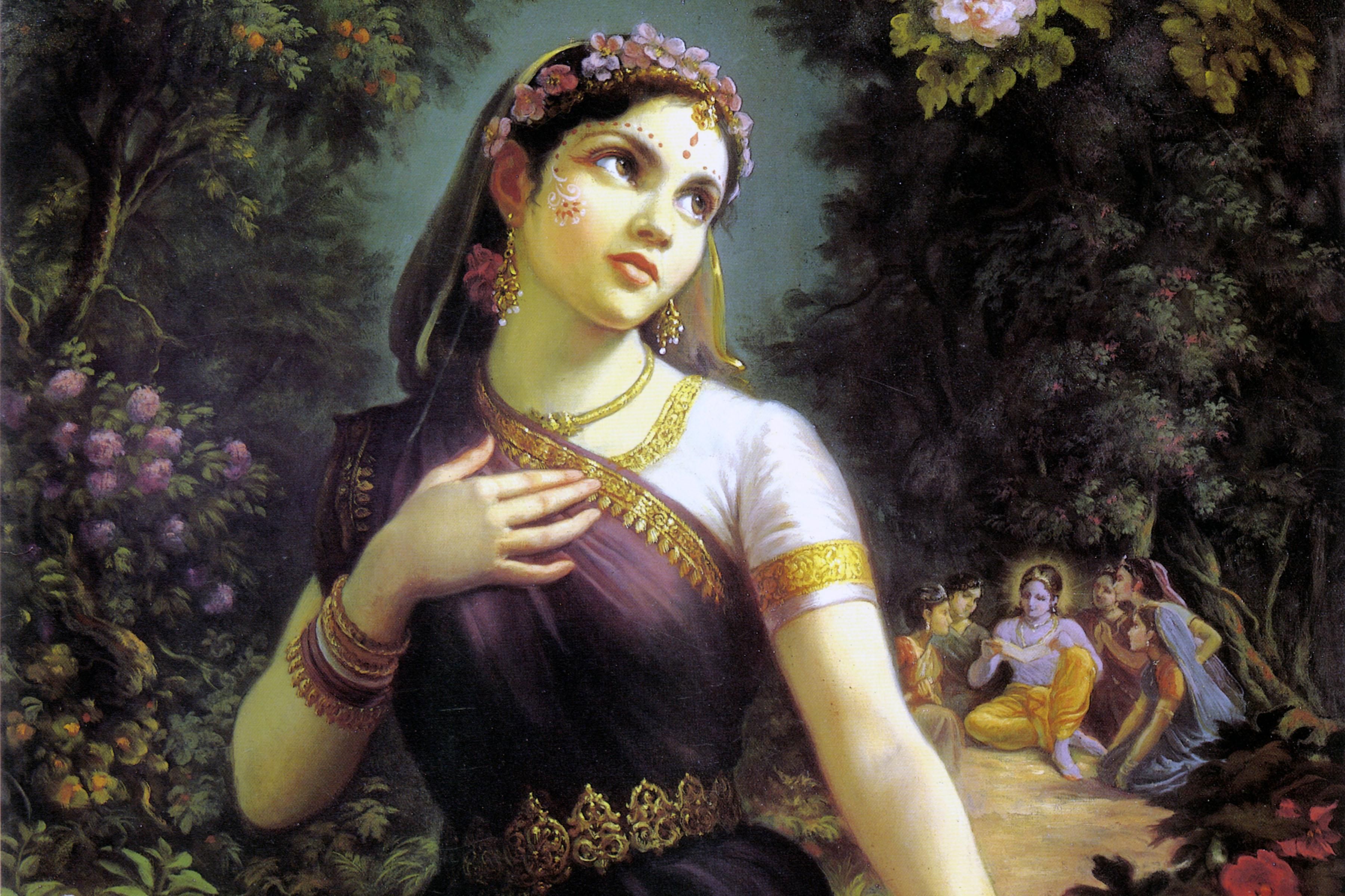 Most Beautiful Wallpapers Of Lord Krishna - Real Image Of Radha , HD Wallpaper & Backgrounds
