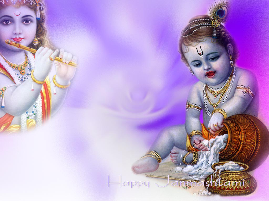 Latestwall - Com - 1080p Krishna Janmashtami Images Hd , HD Wallpaper & Backgrounds