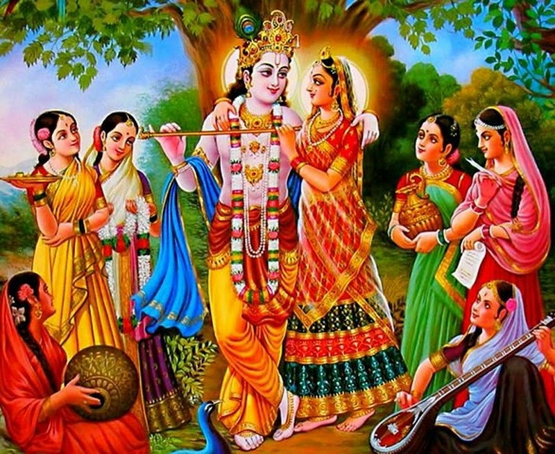 Lord Krishna Hd Images Wallpapers Gallery - Hariyali Amavasya Wishes , HD Wallpaper & Backgrounds