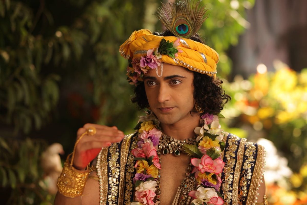 Radha Krishna Serial Actor Images Hd - Sumedh Mudgalkar As Krishna , HD Wallpaper & Backgrounds