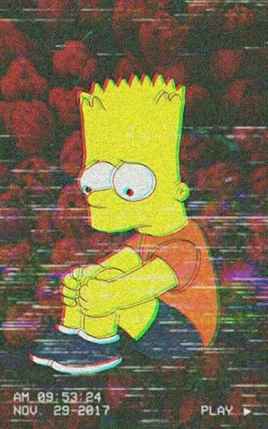 Sad Simpsons , HD Wallpaper & Backgrounds