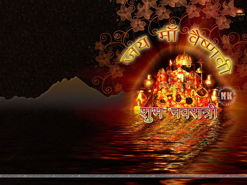 Shakti Peethas Darsana - Jai Mata Di Navratri Hd , HD Wallpaper & Backgrounds