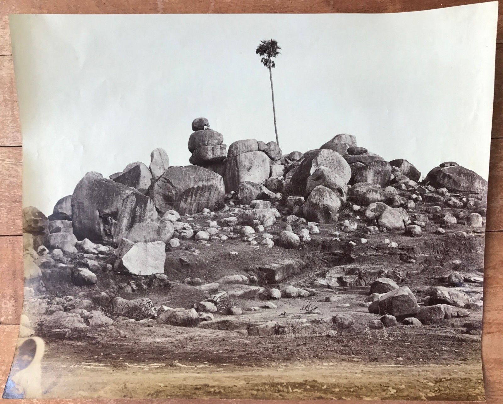 Tree In Rocky Landscape - Old Indian , HD Wallpaper & Backgrounds