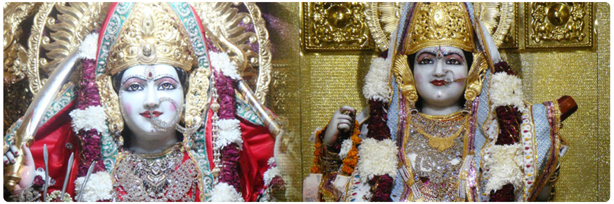 Jai Santoshi Mata - Delhi Santoshi Mata Mandir , HD Wallpaper & Backgrounds
