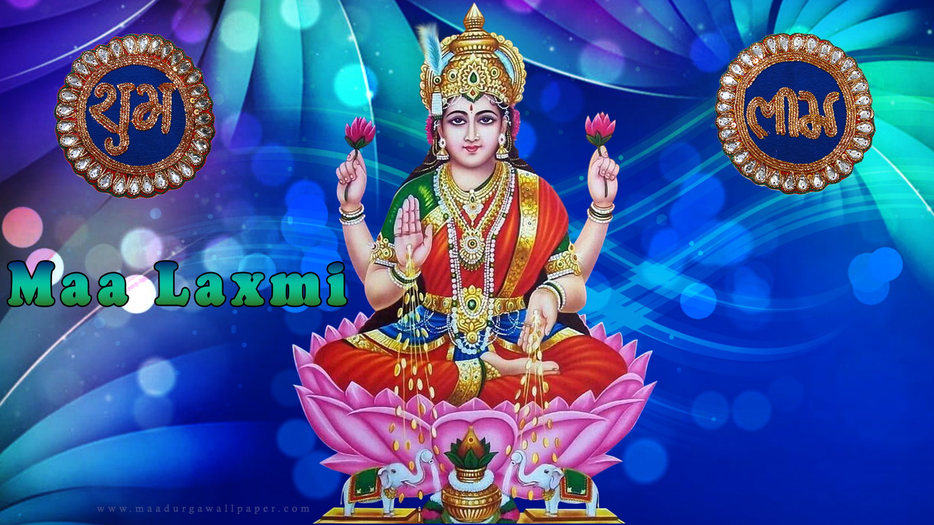 Mata - Laxmi Mata Images Free Download , HD Wallpaper & Backgrounds