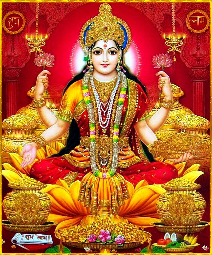 Mata Wallpaper Download - Mahalakshmi Beautiful , HD Wallpaper & Backgrounds
