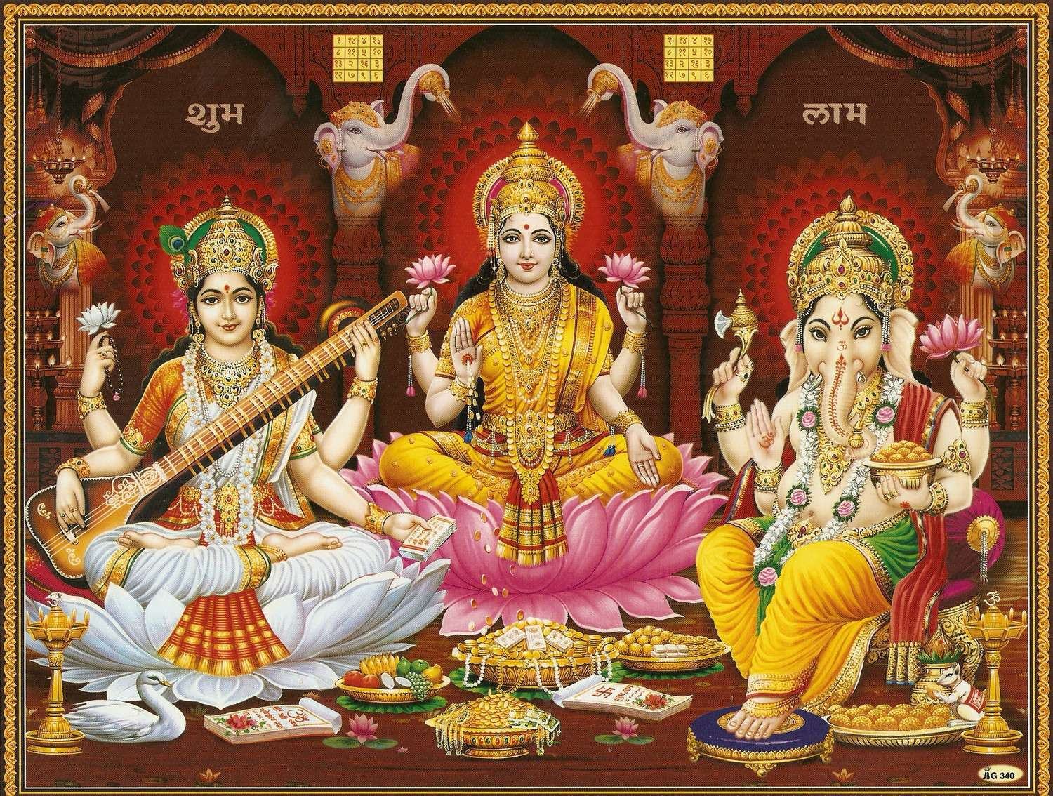 Mata Ji Ka Wallpaper - Laxmi Mata , HD Wallpaper & Backgrounds