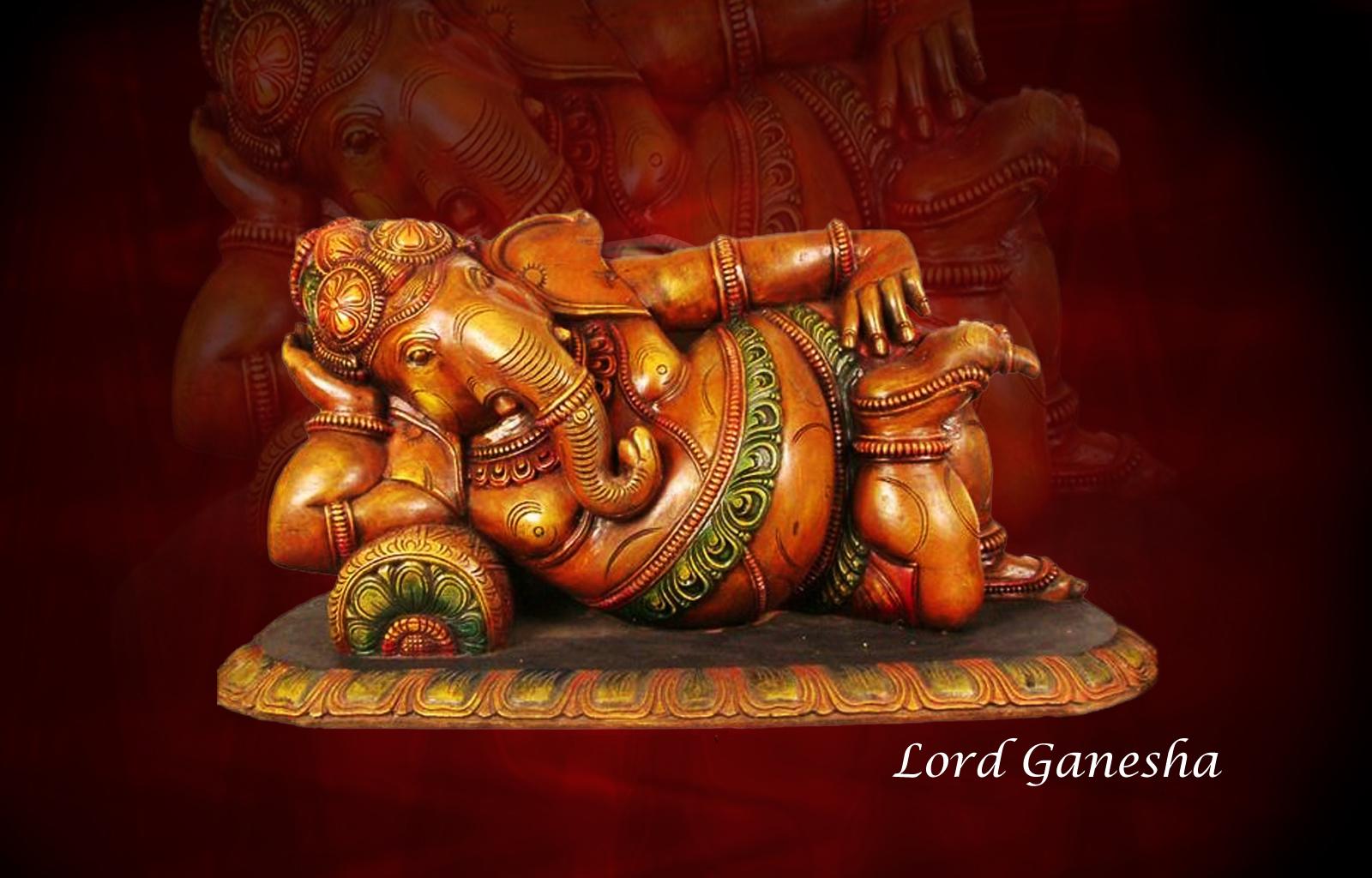 Lord Ganesha Full Hd Wallpapers - Good Morning With Vinayaka Chavithi , HD Wallpaper & Backgrounds