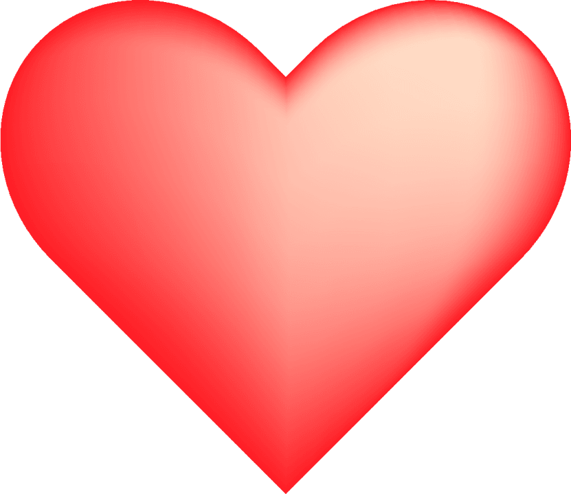 I Love You Image - Corazon Rojo Con Sombra , HD Wallpaper & Backgrounds
