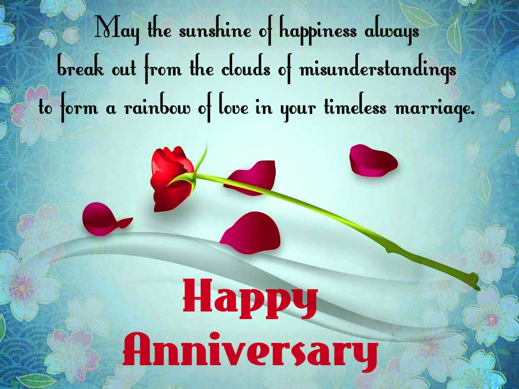 Happy Anniversary Hd Photos Images Pics With Red Rose - Marriage Anniversary Poster Download , HD Wallpaper & Backgrounds