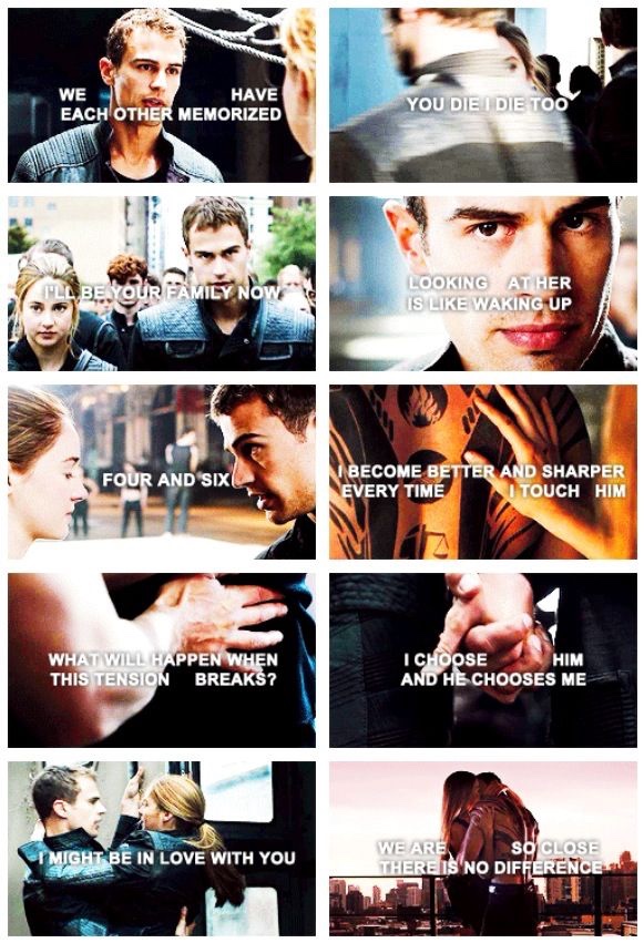 Theo James And Shailene Woodley Images Theo And Shai - Love Fourtris Quotes , HD Wallpaper & Backgrounds