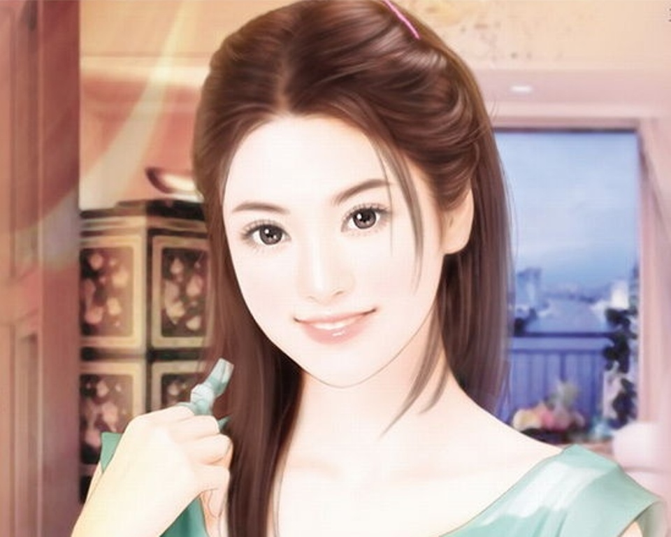 Wallpaper Awesome Chinese Girl Paintings - Anime Chinese Girl , HD Wallpaper & Backgrounds
