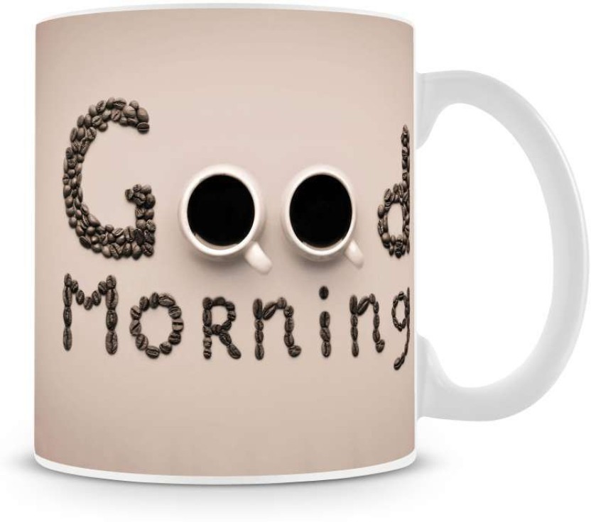 Saledart Mg411-good Morning Coffee Saying Message Background - Good Morning Coffee Mug , HD Wallpaper & Backgrounds