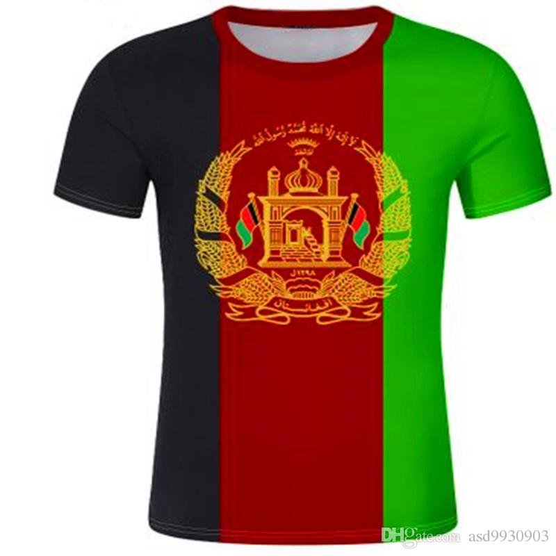 Afghan Male Youth T Shirt Free Custom Name Number Afg - Flag Of Afghanistan 2000px , HD Wallpaper & Backgrounds
