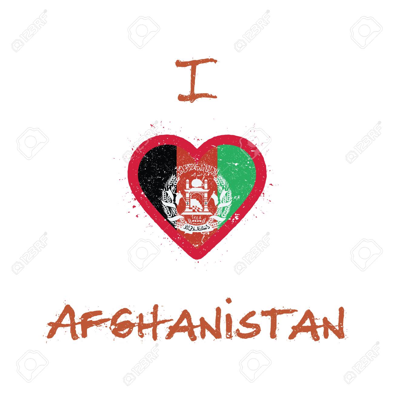 Afghanistan Flag Clipart Afghan - Afghanistan Flag For Graphic Design , HD Wallpaper & Backgrounds
