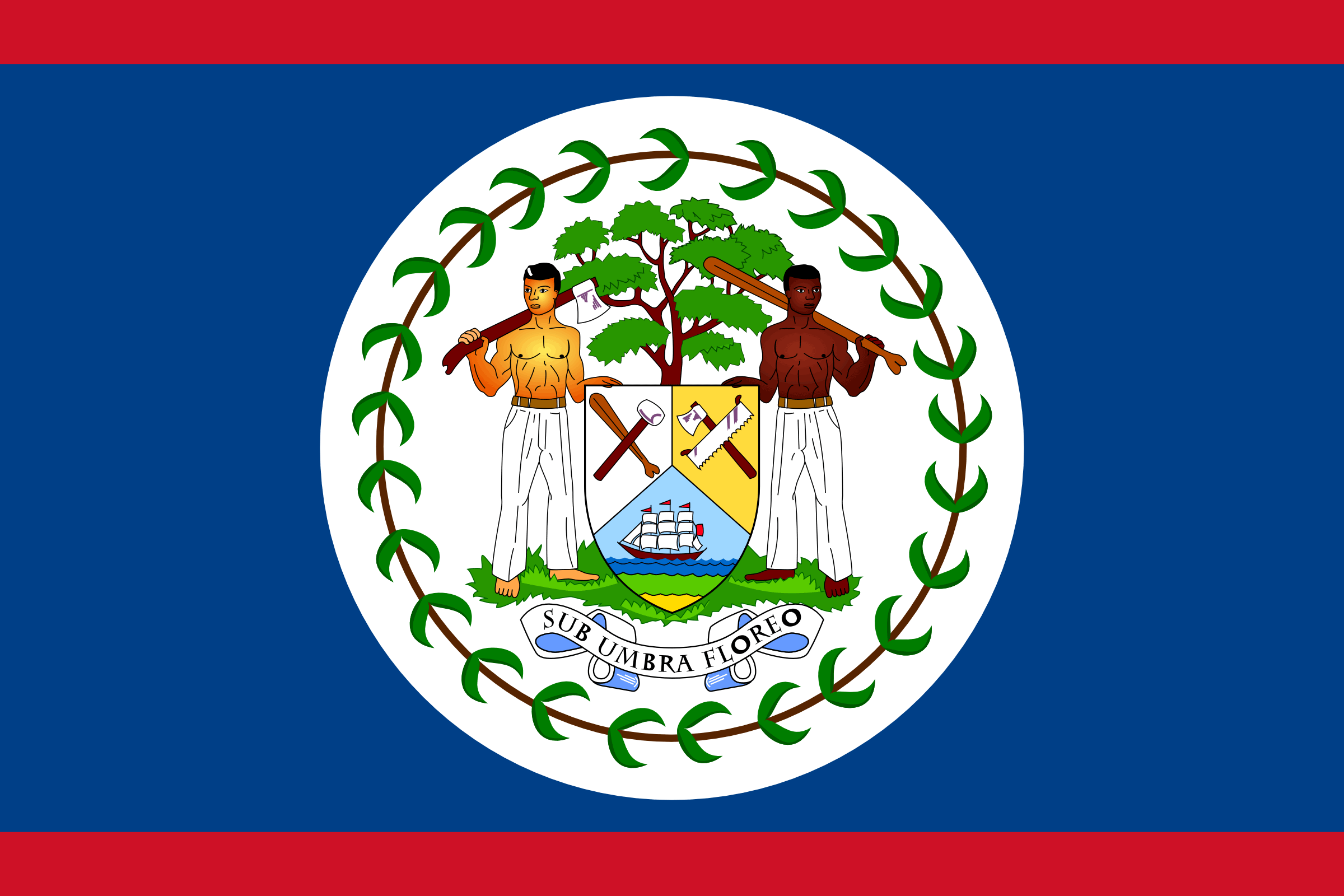 Belize Flag Wallpapers & Country Profile - Belize Flag , HD Wallpaper & Backgrounds
