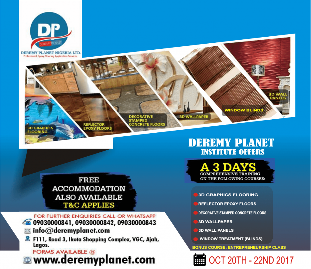 Deremy Pla Offers 3d Epoxy Flooring Application Services - Flyer , HD Wallpaper & Backgrounds