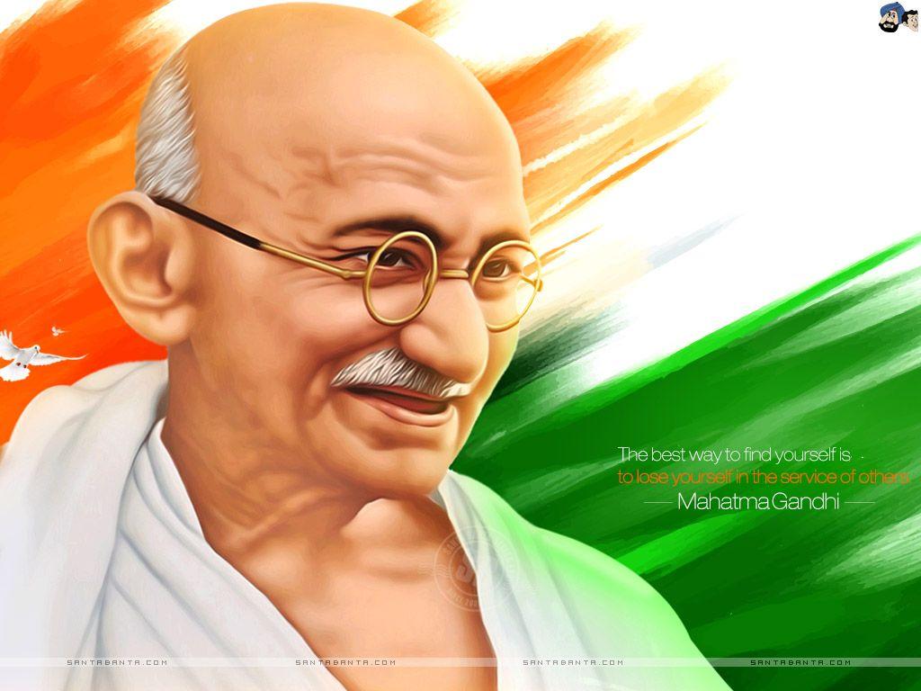 Gandhi - Mahatma Gandhi , HD Wallpaper & Backgrounds