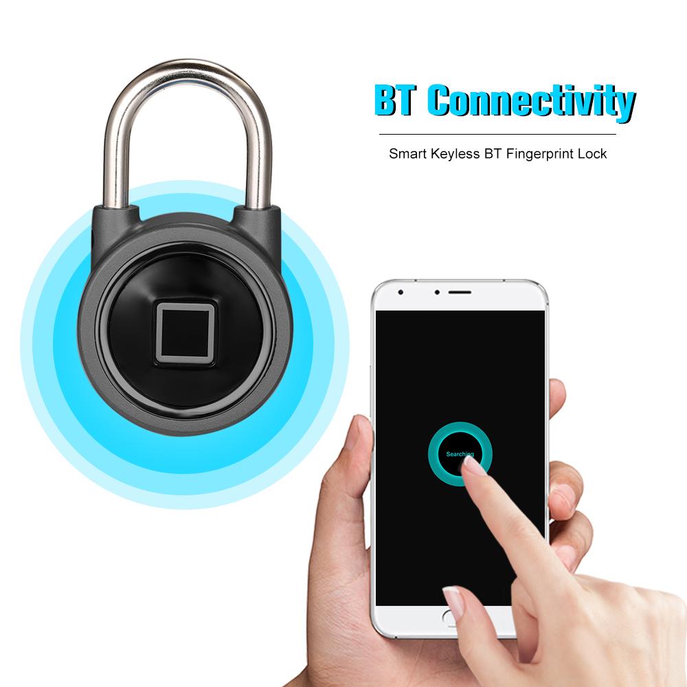 2019 Smart Keyless Bt Fingerprint Lock Fingerprint - Usb Fingerprint Unlock , HD Wallpaper & Backgrounds