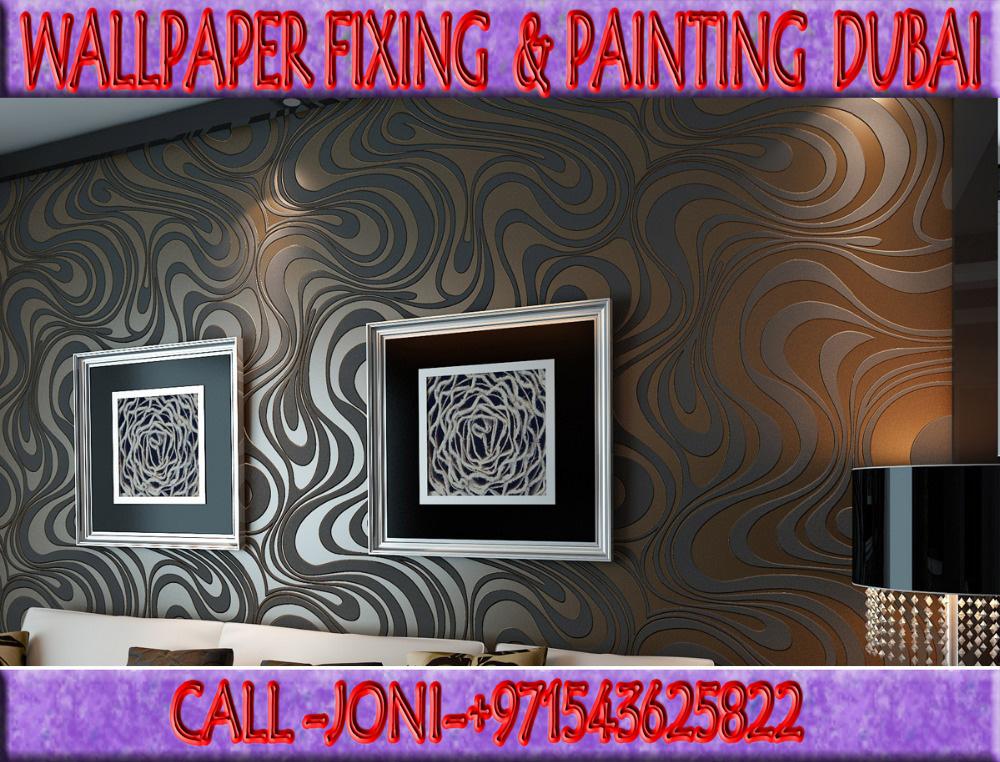 All Wallpaper Fixing / Removing Company Dubai/ Ajman/ - Modele Papier Peint Salon , HD Wallpaper & Backgrounds