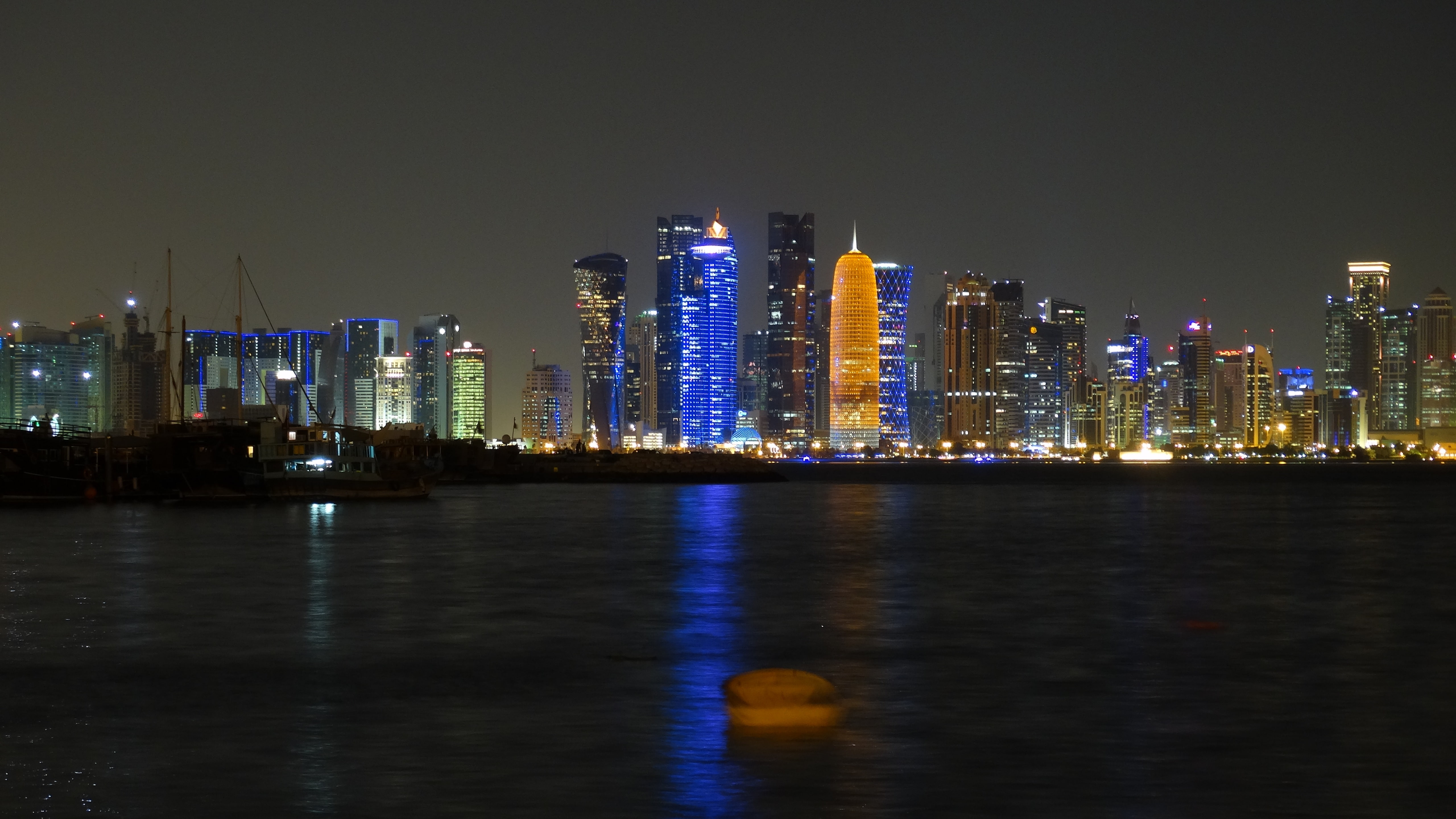 Buildings, Doha, Gulf, Persian, Qatar, Skyscrapers - Cityscape , HD Wallpaper & Backgrounds
