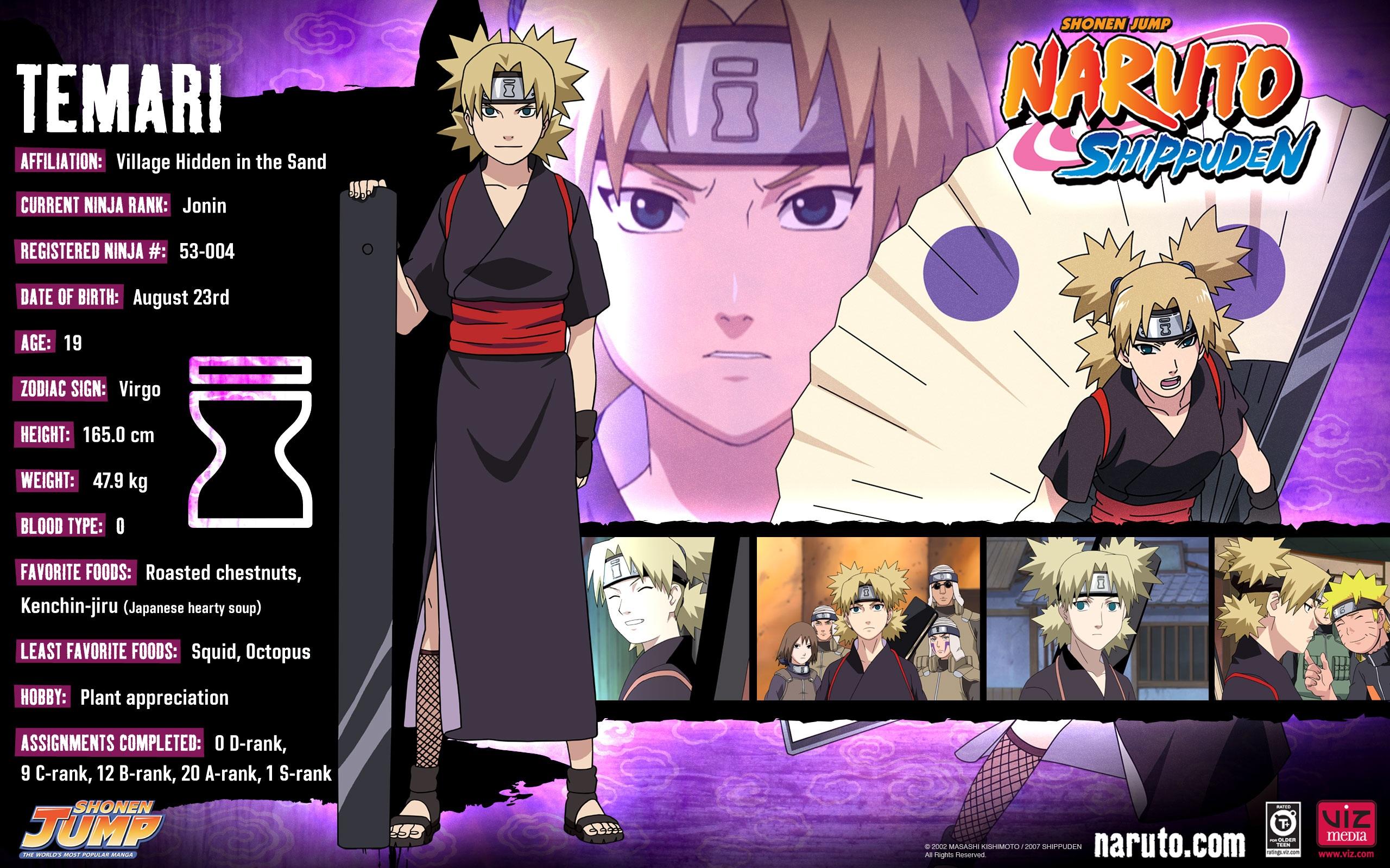 Wallpaper Anime Jepang - Temari Naruto , HD Wallpaper & Backgrounds