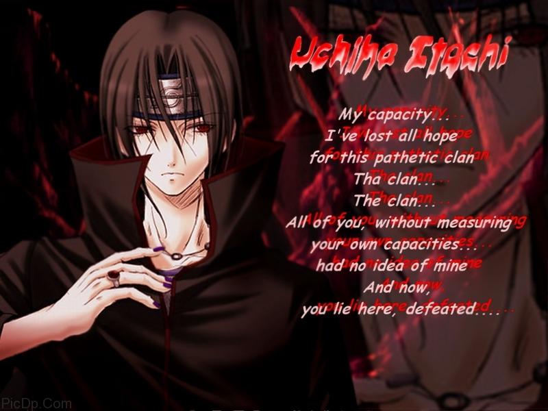 Kumpulan Gambar Animasi Jepang Terbaik Dan Tercantik - Itachi Quotes Wallpaper Hd , HD Wallpaper & Backgrounds