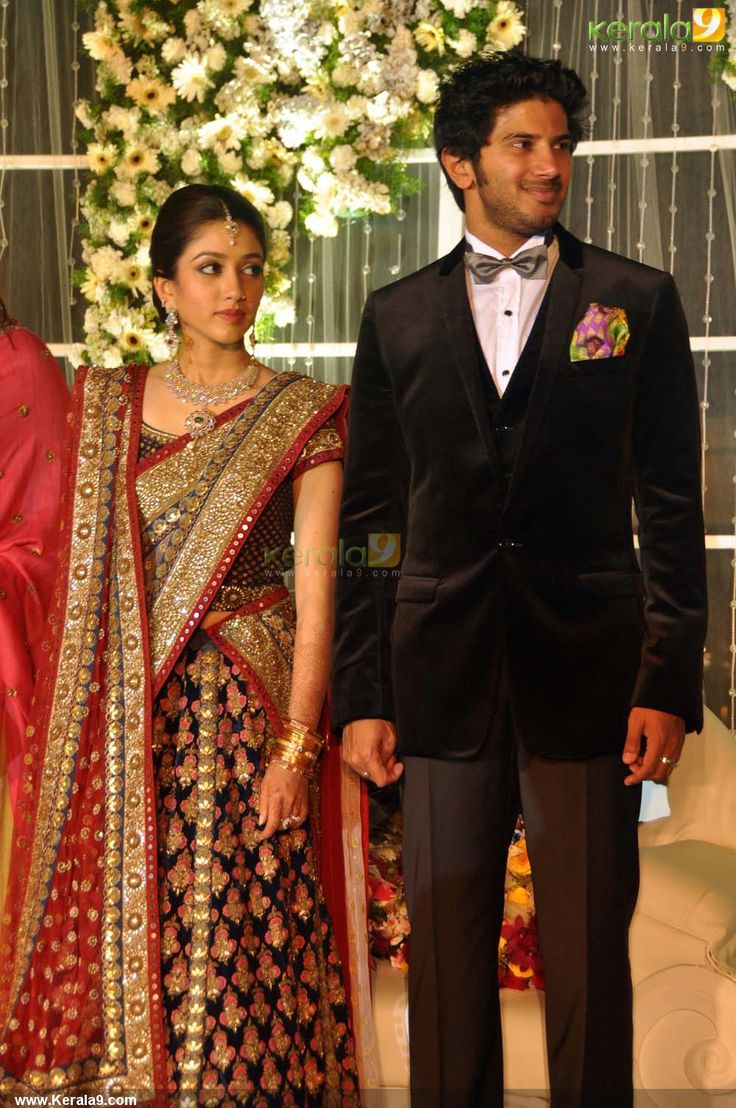 Maqbool Salman Marriage And Wedding Reception Photos - Dulquar Salman And Wife In Vanitha , HD Wallpaper & Backgrounds